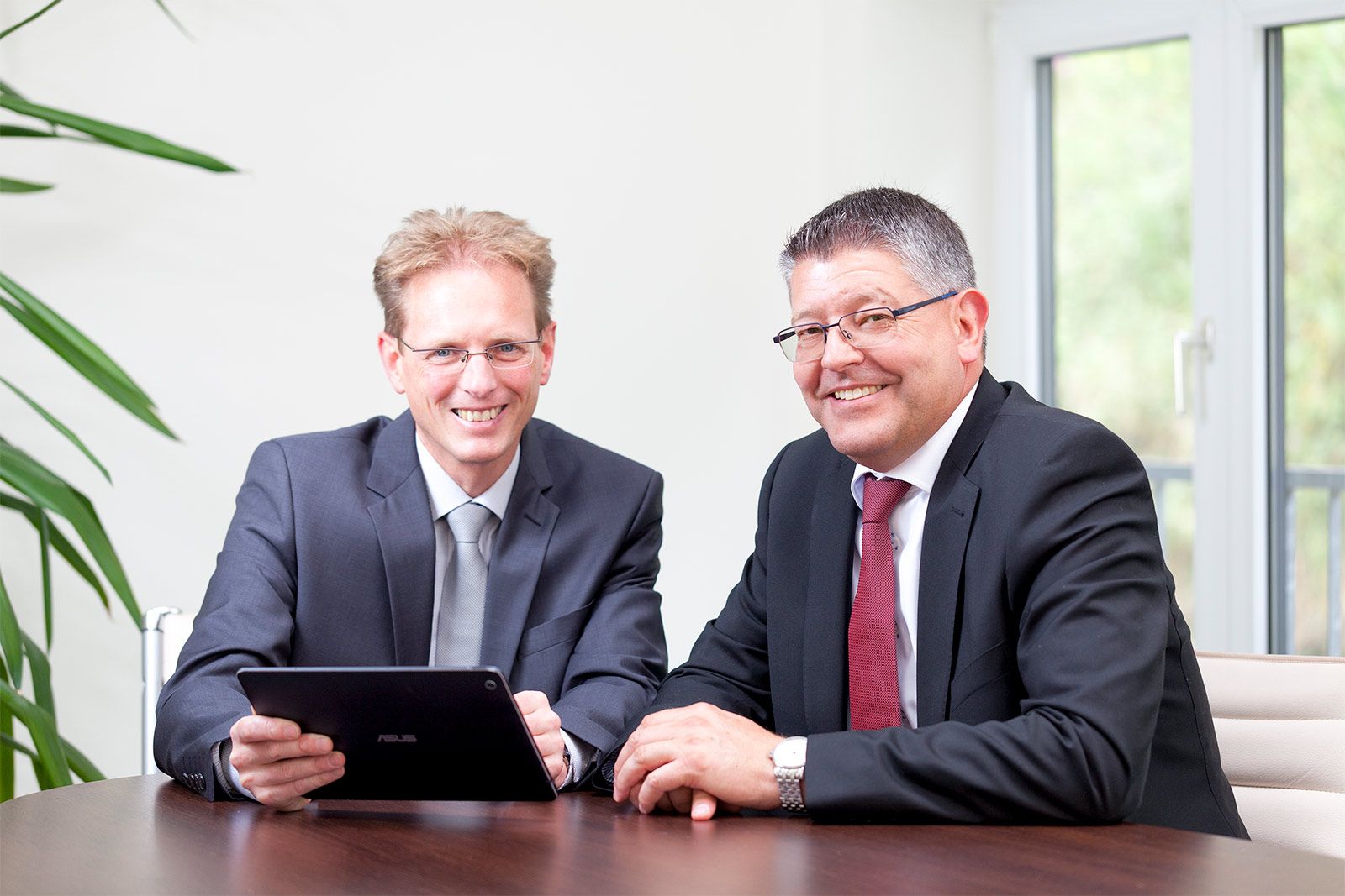 Steuerberater Stefan Bickler und Dominik Müller